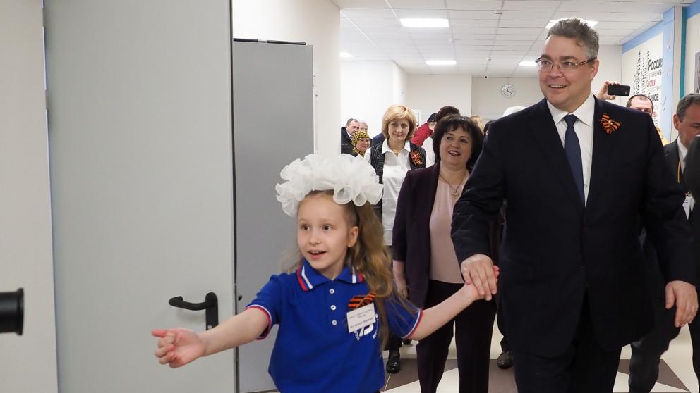 На Ставрополье открылась новая школа в рамках нацпроекта «Образование»