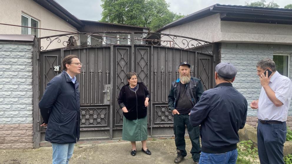 В Кисловодске ликвидируют последствия сильных дождей