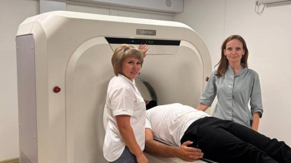 В Новоалександровском округе Ставрополья заработал новый компьютерный томограф