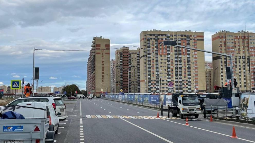 В Ставрополе на улице Ивана Щипакина появился новый светофор