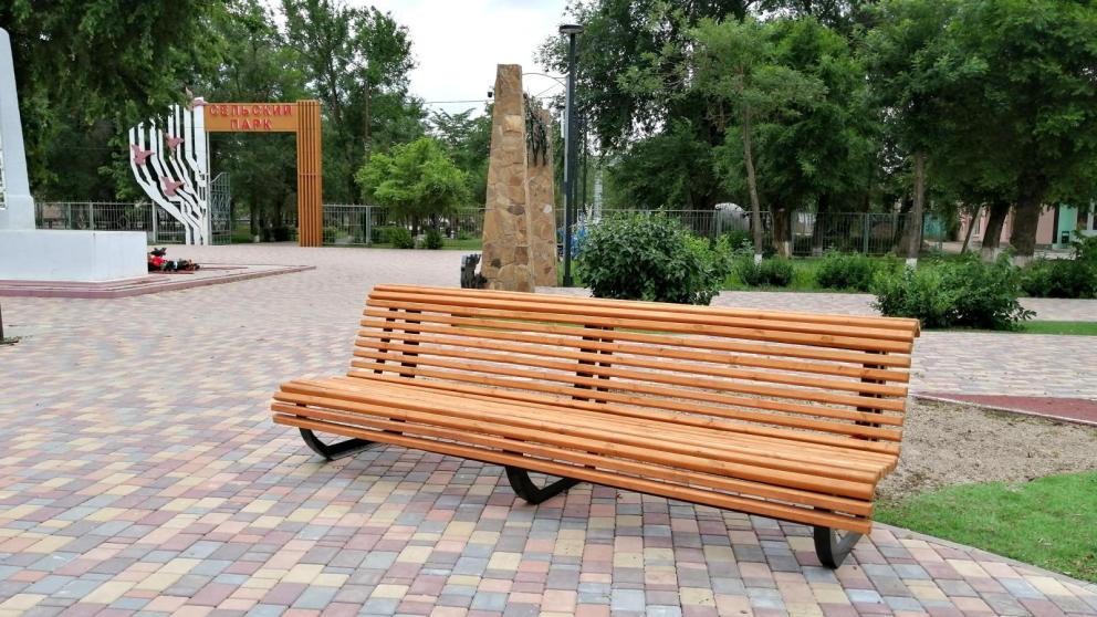 Парковая зона в селе Степном благоустроена на 40%