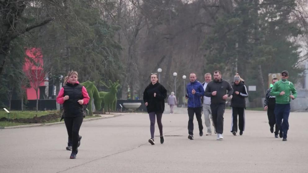 Открытая тренировка по легкой атлетике прошла в селе Кочубеевском