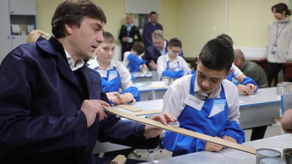 На Ставрополье с рабочим визитом побывал министр просвещения РФ