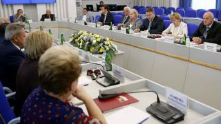 В. Владимиров встретился с представителями депутатских фракций Думы Ставрополья