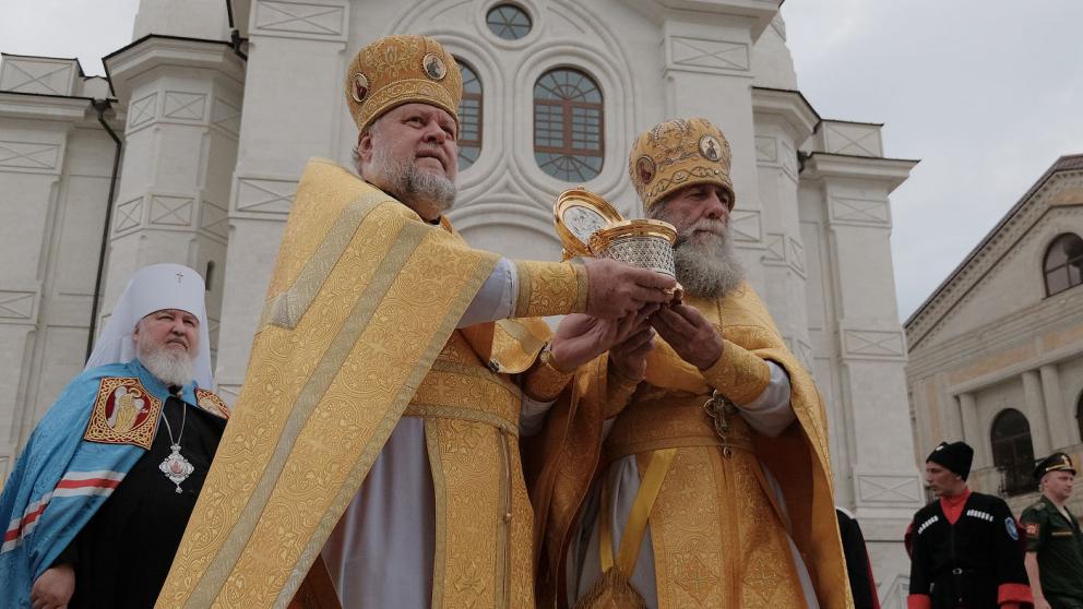 Ставрополье встречает духовную святыню – ковчег с мощами Александра Невского