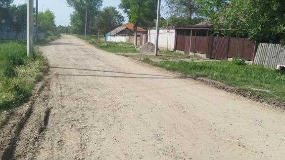 В станице Изобильненского округа Ставрополья отремонтируют дорогу