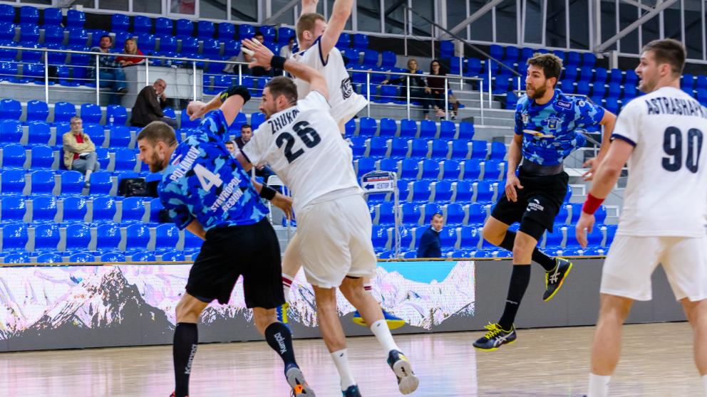 Ставропольские гандболисты в Москве уступили «Красной армии»