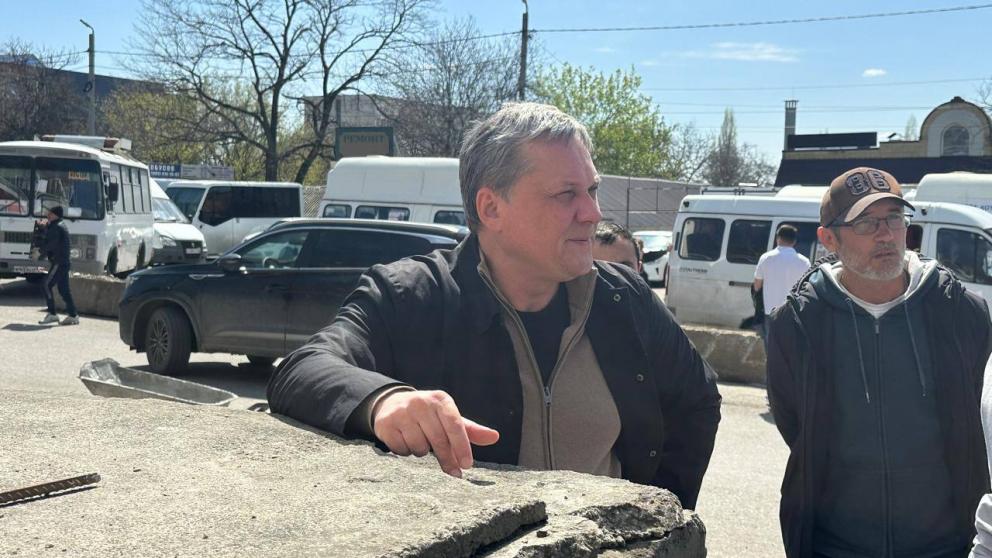 В Пятигорске начали благоустройство площади Верхнего рынка