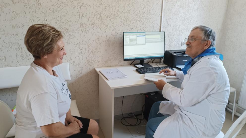 Более 50 консультаций провели выездные врачи в селе Кучерла на Ставрополье