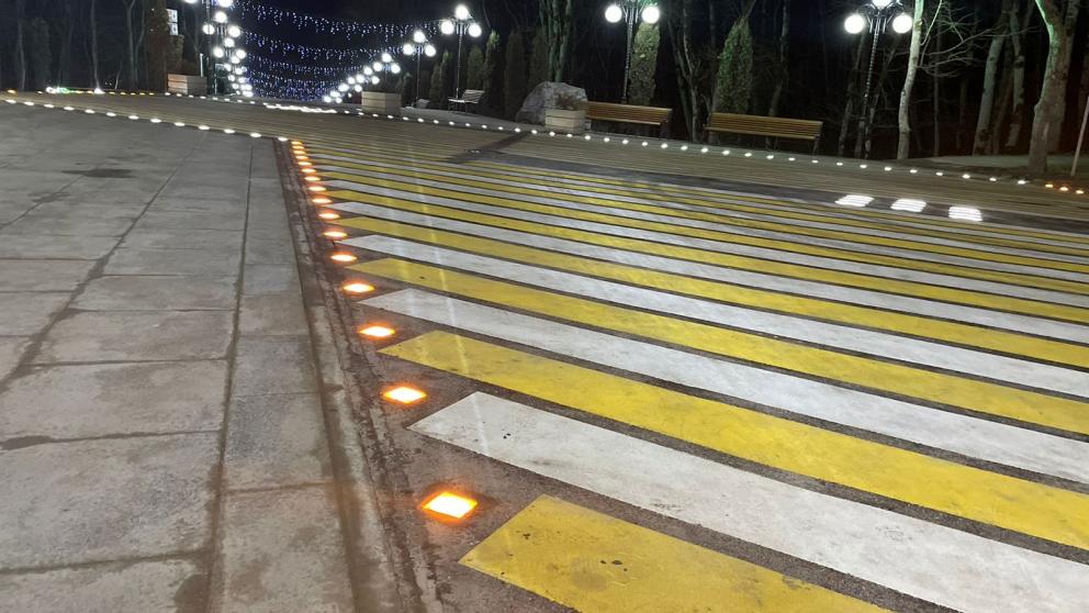 «Умный» пешеходный переход появился в Железноводске