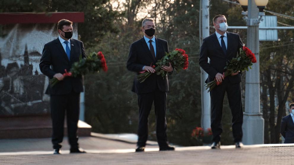 В Ставрополе почтили память погибших в битве за Кавказ