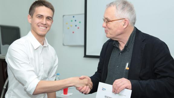 Профессор из Германии Хорст Петткер встретился со студентами-журналистами СКФУ