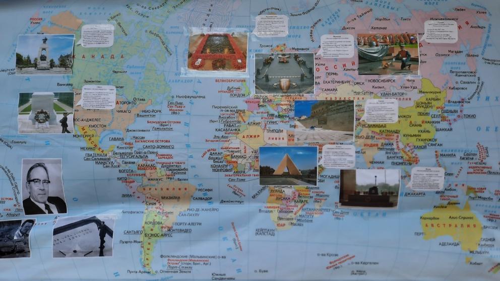 Информ-дайджест «Его зарыли в шар земной» организовали в ставропольском селе Донская Балка