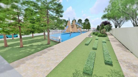 В селе Курсавка на Ставрополье завершат преображение аллеи на улице Красной