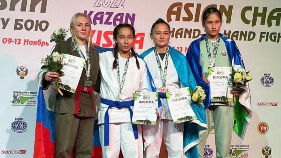 Две награды завоевали ставропольские рукопашники на Кубке мира