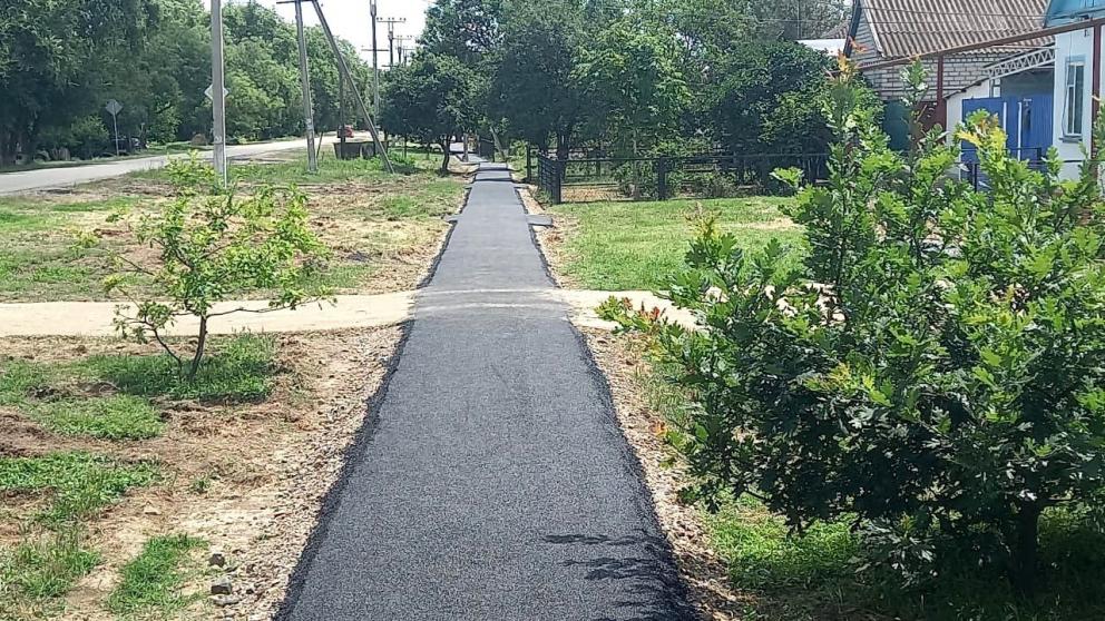 В Будённовском округе продолжается благоустройство сельских территорий