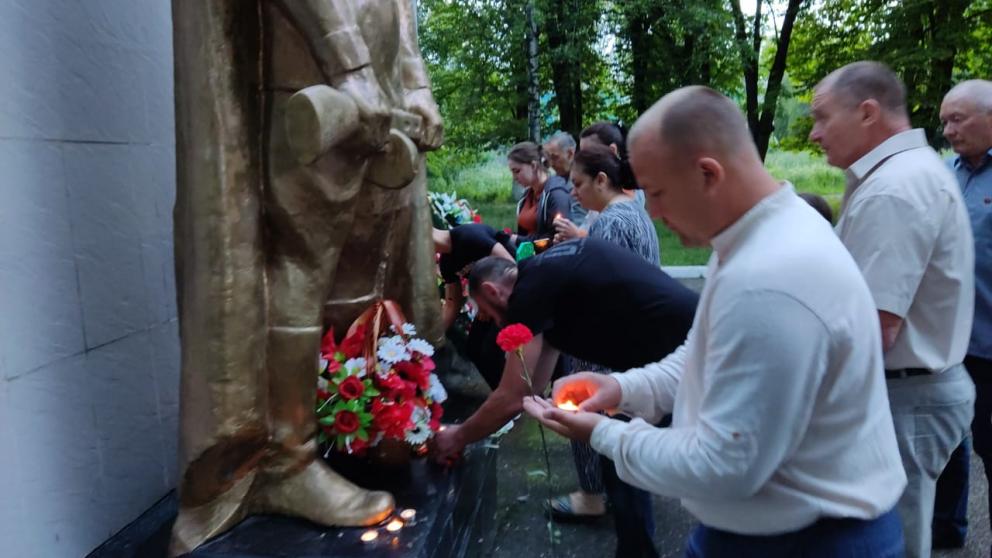 Жители Предгорного округа присоединились к Всероссийской акции «Свеча памяти»