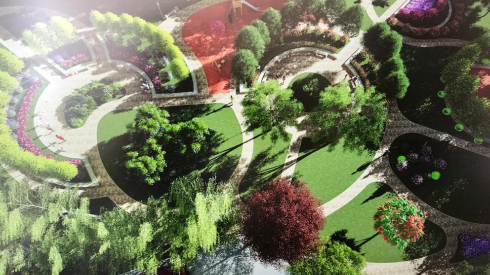 На проспекте Кулакова в Ставрополе создают зону отдыха