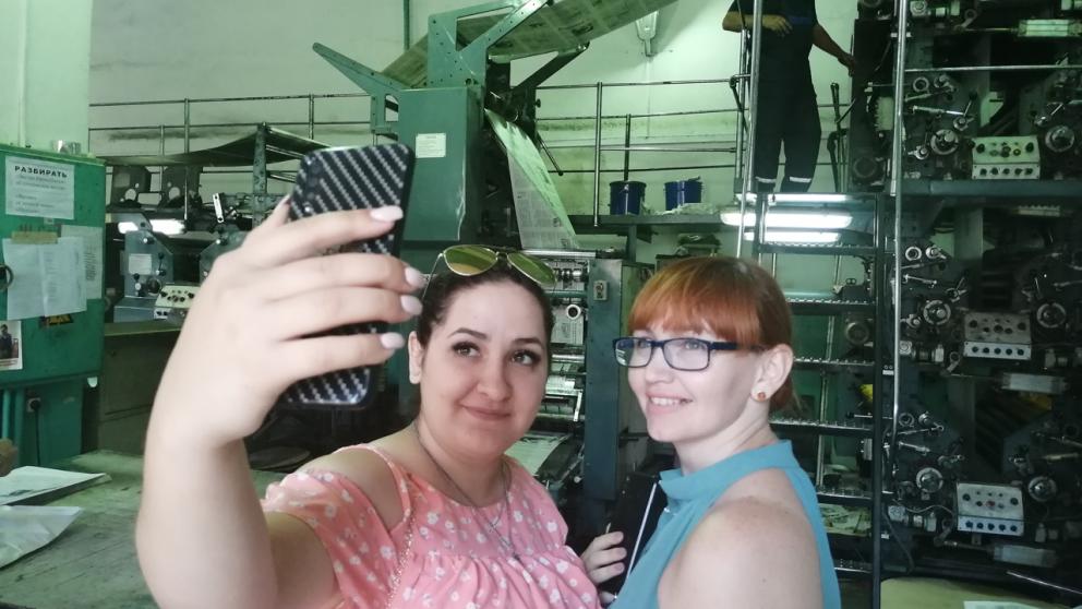 На Ставрополье активисты НКО познакомились с процессом выпуска районных газет