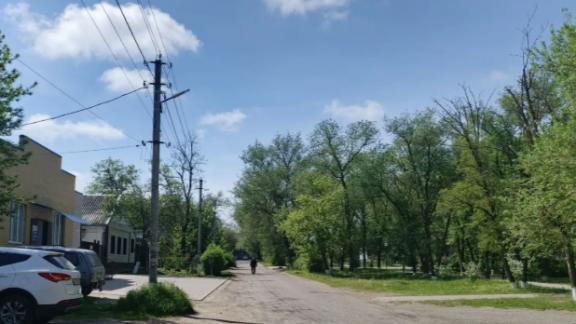 В селе Октябрьском обновили систему уличного освещения