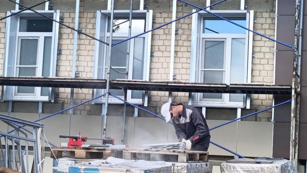 В Александровском округе завершается капитальный ремонт родильного дома