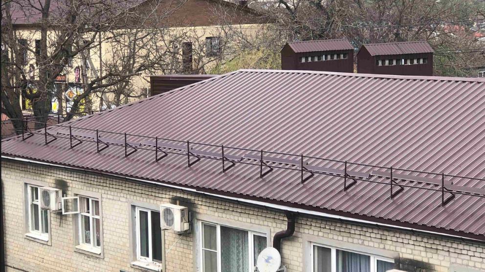 В Пятигорске капитально отремонтировали крышу МКД