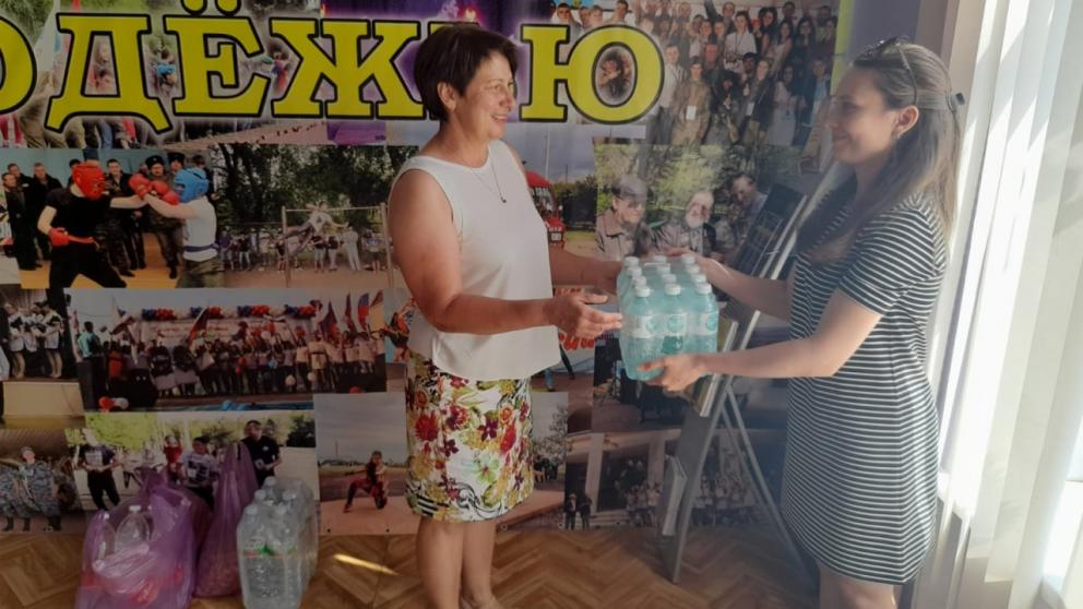 В Ипатовском округе собирают гуманитарную помощь беженцам