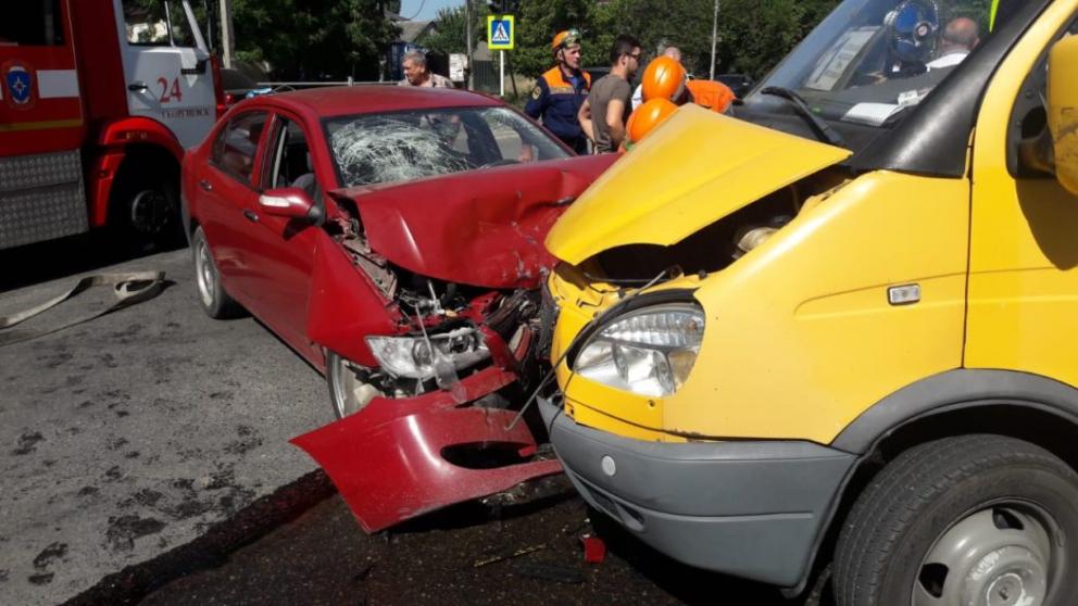 В Георгиевске в результате аварии пострадала шестилетняя девочка