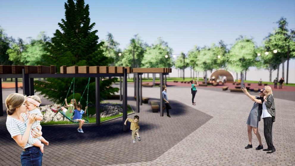 Две общественные территории выбрали жители Минеральных Вод в качестве объектов благоустройства на 2023 год