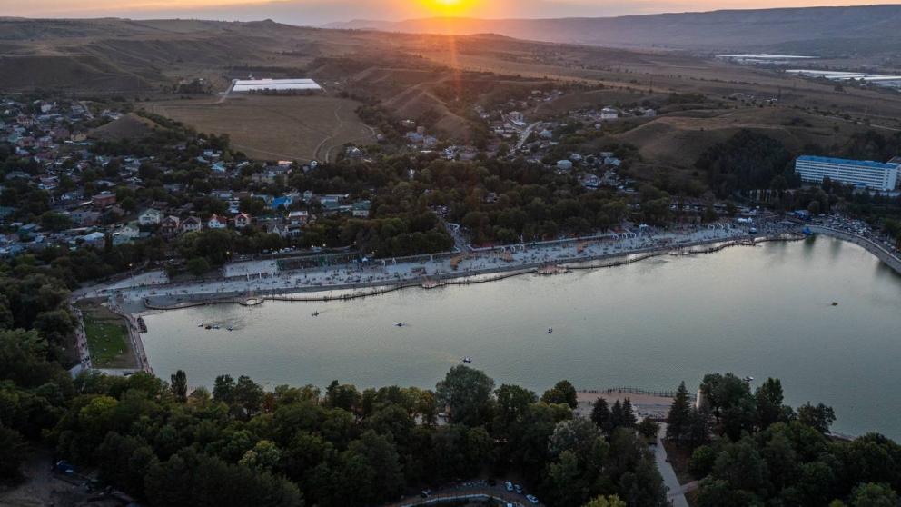 Световое 3D-mapping шоу на воде пройдёт в Кисловодске