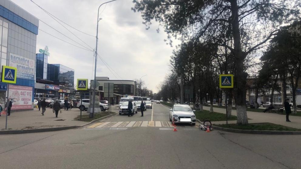 Школьник попал под колёса иномарки в Минеральных Водах