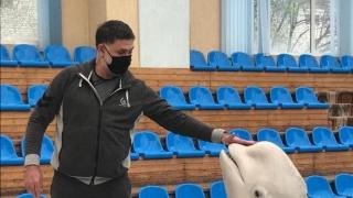 Сергей Пускепалис навещает обитателей океанариума КМВ