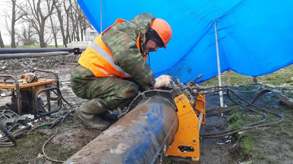 В посёлке Березовском обновили систему водоснабжения