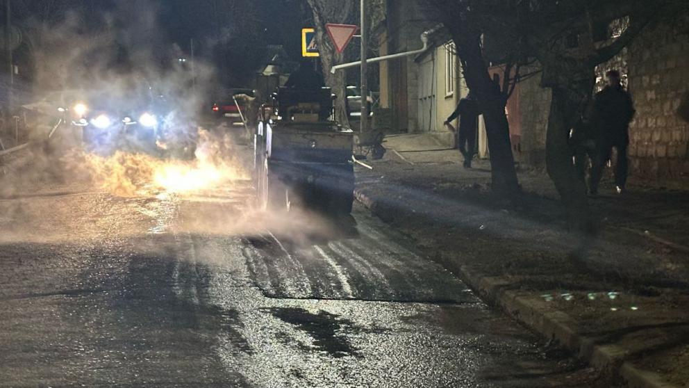 В Кисловодске провели ямочный ремонт дорог