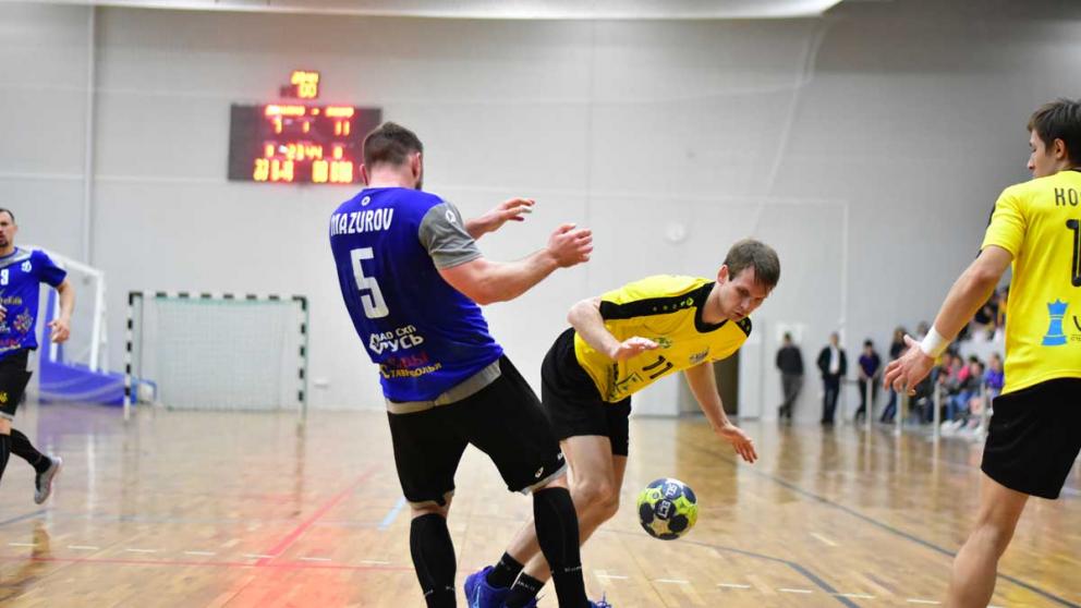 Ставропольские гандболисты «Динамо-Виктор» в Краснодаре одолели «скифов»