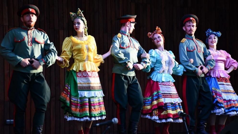 Как подружились на фестивале народной культуры казаки Ставрополья и Оренбуржья