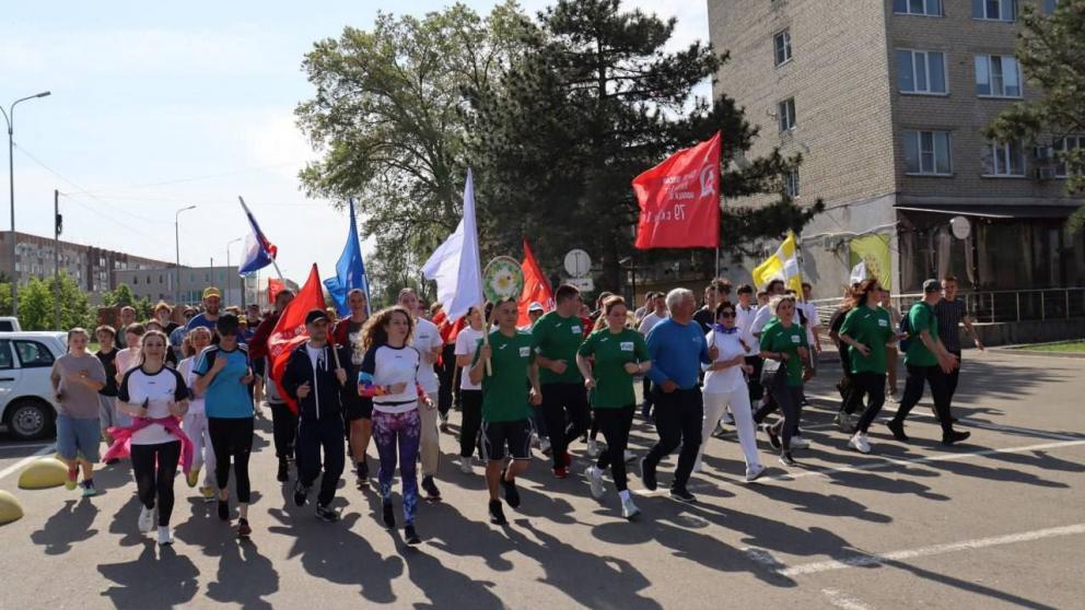 В Петровском округе прошёл «Забег Победы»