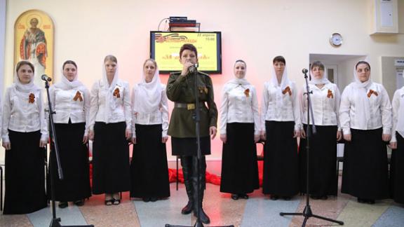 Встреча в приходе храма Преображения Господня города Ставрополя прошла в преддверии 70-летия Победы