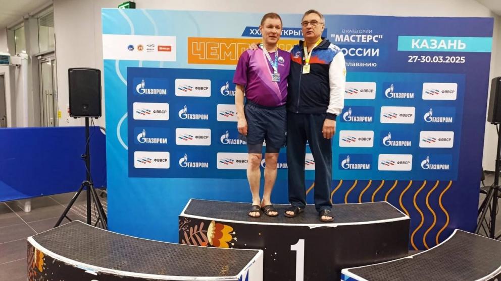 Тренер из Кисловодска победил на Чемпионате России по плаванию