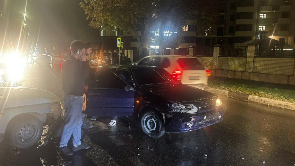 Автоледи попала в больницу после ДТП в Кисловодске