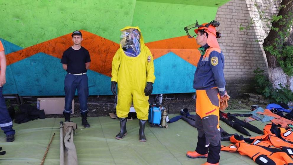 Спасатели ПАСС СК провели занятия по повышению профессионального мастерства