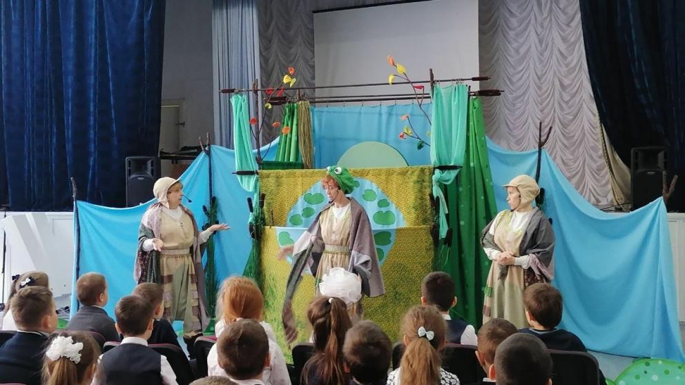 На Ставрополье кукольный спектакль приехал прямо в школу – по абонементу
