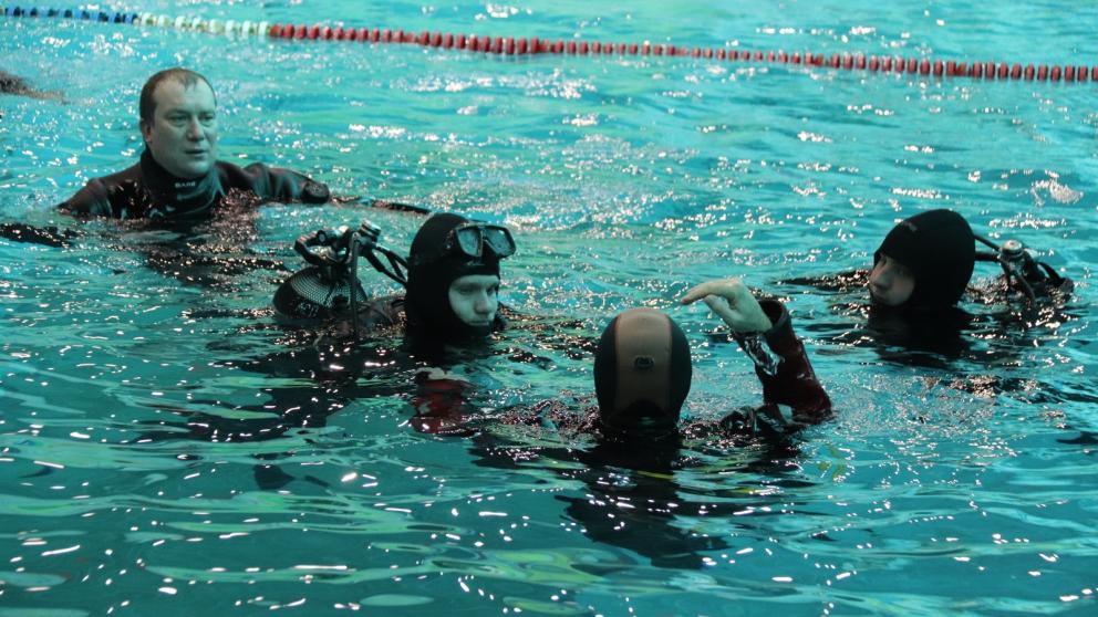 Ставропольские спасатели получили новое водолазное снаряжение