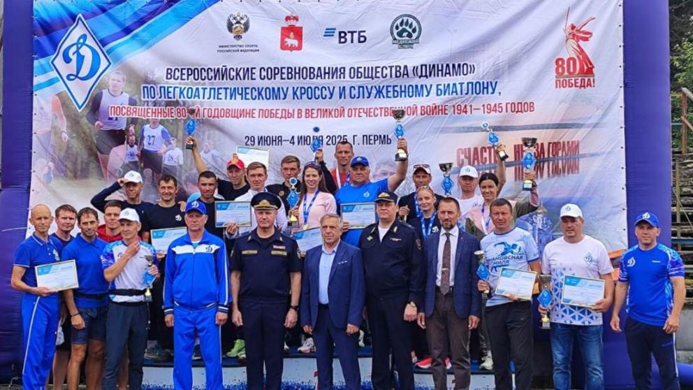 Росгвардейцы Северо-Кавказского округа стали призёрами всероссийских соревнований общества «Динамо»