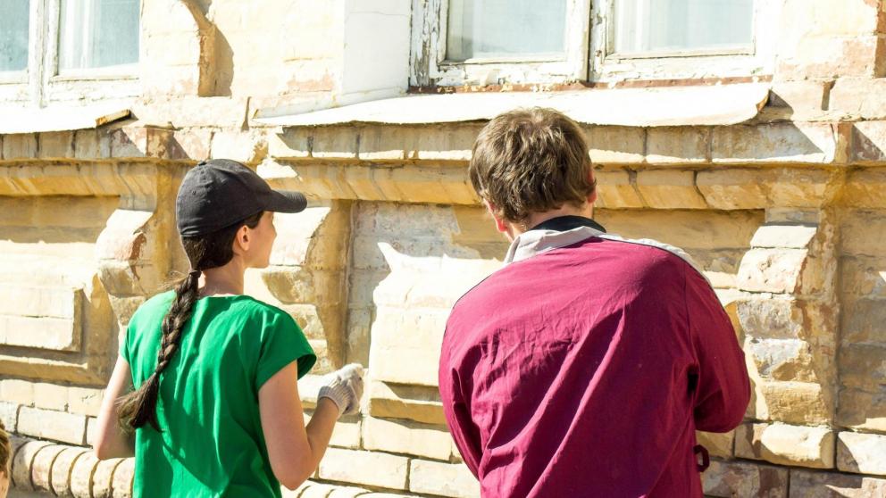 Участники «Том Сойер Феста» в Ставрополе восстанавливают старинные здания