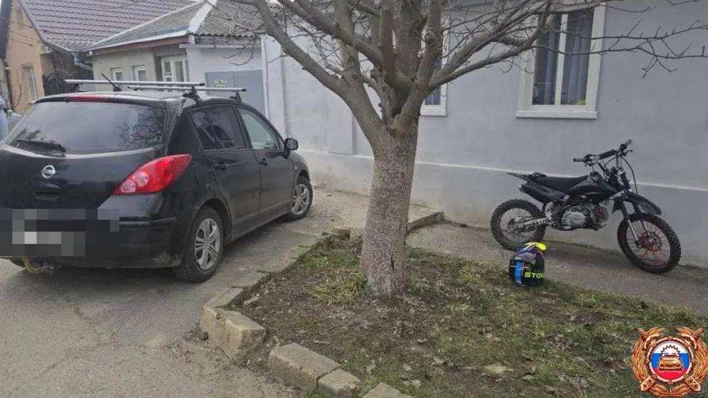 Подросток на питбайке попал в ДТП в Ставрополе