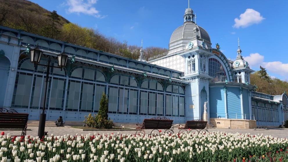 В Курортном парке Железноводска появится разметка для соблюдения социальной дистанции