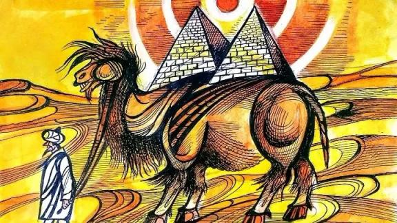 Работы ставропольского художника Евгения Синчинова показали на выставке карикатур в музее GEM в Каире