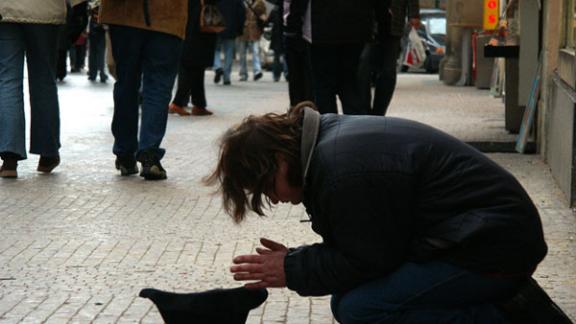На улицах Вильнюса запретили попрошайничать