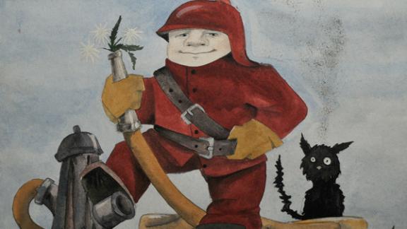 В Невинномысске школьники представили работы на тему пожарной безопасности